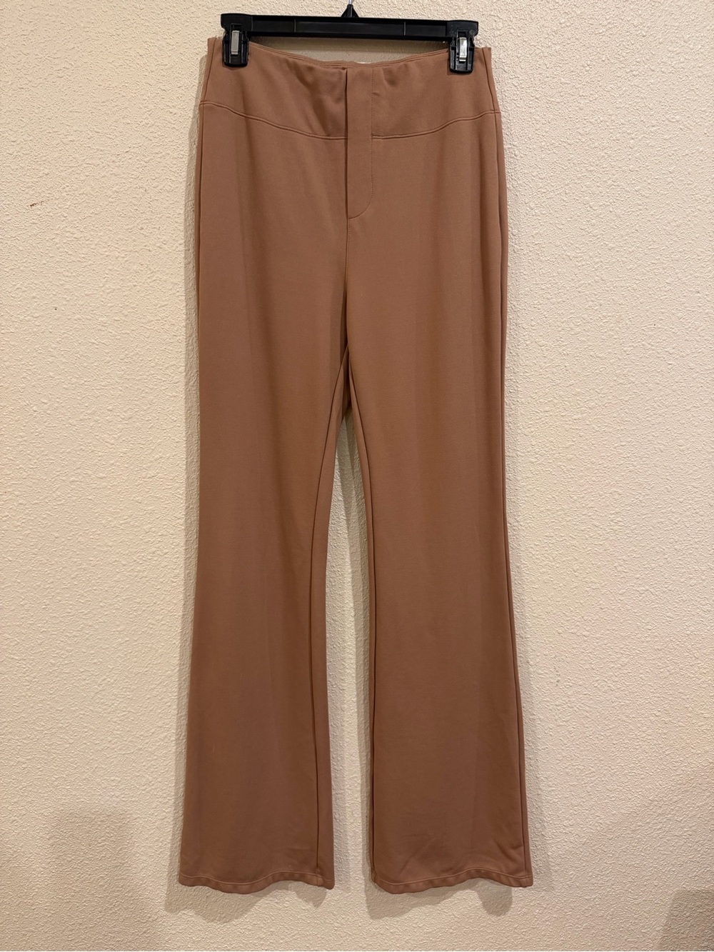 HALARA Flex High Waist Women's Work Pants with Slight Flare - Tan